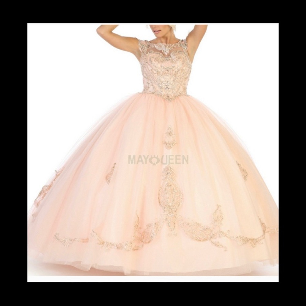 New formal ball gown, quiencenara pageant dress